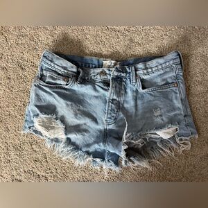 We The Free Faded Denim Shorts